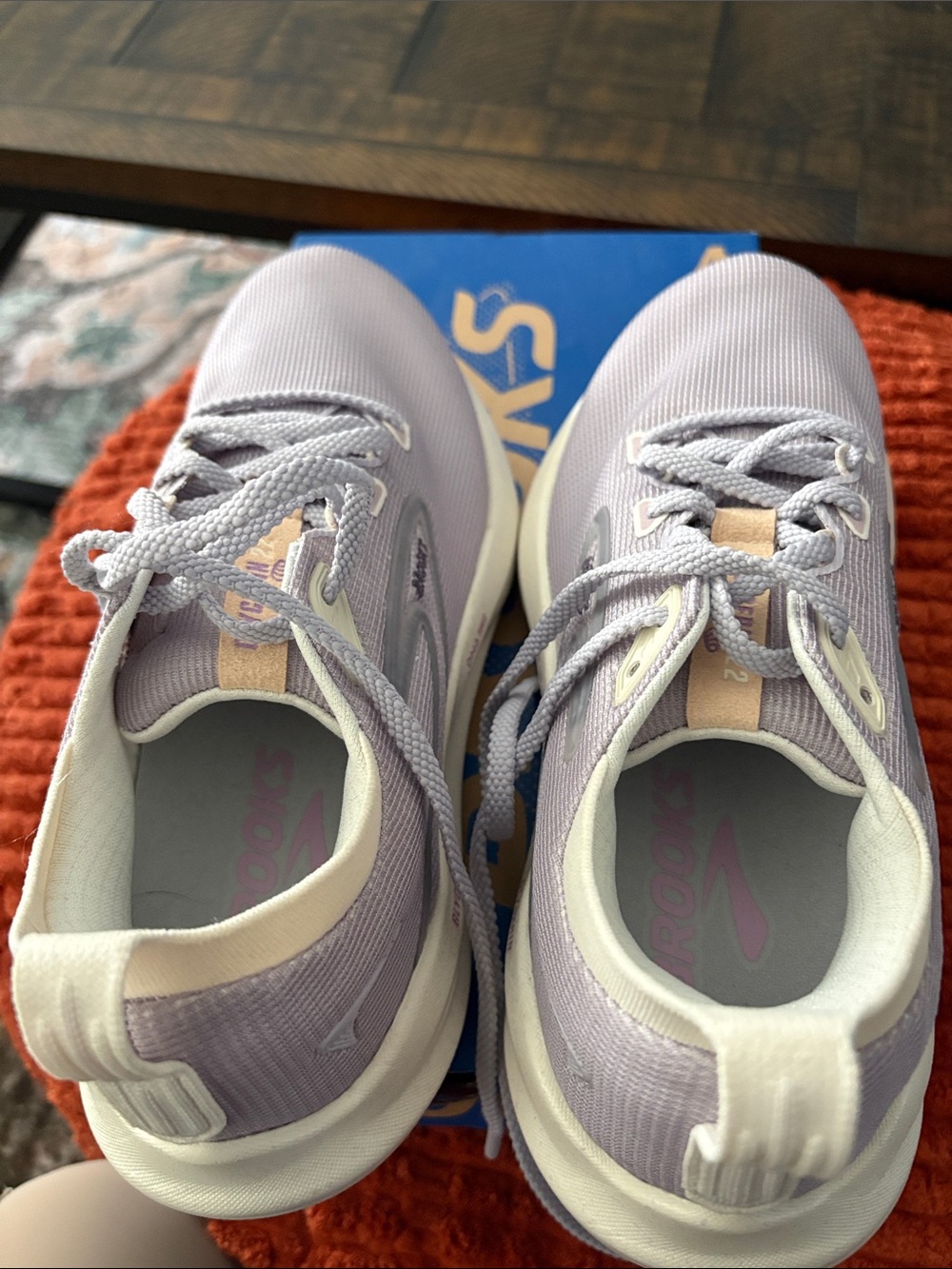 Brooks Women’s Glycerin 22 Running Shoes - Lilac/Whisper - Picture 4 of 5